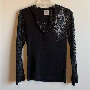 Harley Davidson L/S thermal tee